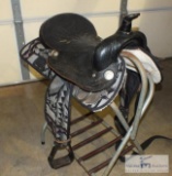 Western Saddle, Leather, Pleasure/Trail