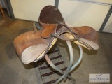 English Saddle, Brown Leather, Trail