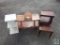 Group of (3) wooden shelf/table units