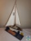 Eldon Racing sloop - toy yacht - original box