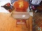 Wooden baby high chair with teddy bear design