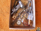 Large lot of hand tools - air wrench