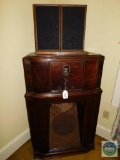 Vintage Philco console radio