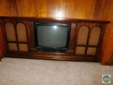 Zenith console TV cabinet