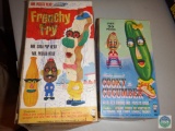 Vintage toys - Frenchy Fry and Cocky Cucumber