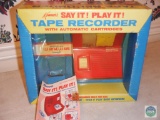 KENNER - SAY IT! PLAY IT! Tape recorder