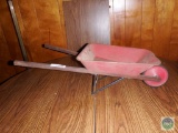 Child's metal wheelbarrow