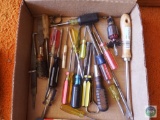 Large lot of screwdrivers