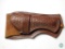 Tooled leather holster - fits 4 3/4