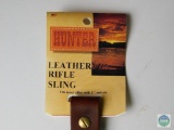 New - Hunter leather rifle sling