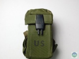 (60) rounds - 5.56 NATO on stripper clips with US Army pouch