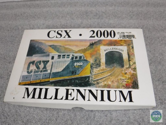 NEW - CSX 2000 Millennium folding knife - CSX train