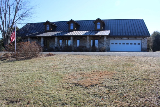 Custom Built Home on 33+- Acres in Sparta, NC