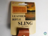 Hunter Leather Rifle Sling