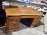 Wooden office desk