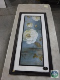 Lanie Coneth framed floral art