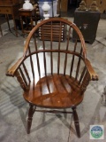 Wooden arm chair