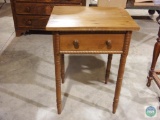Tall table with drawer