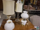 Four lamps