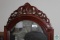 Mahogany Framed Beveled Edge Dressing Mirror