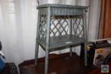 Wicker Side Table