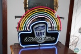 Miller Time Neon Sign