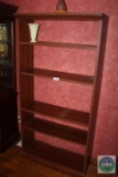 Dark Oak Style Adjustable Book Shelf