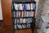 DVD Cabinet with DVDs