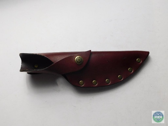 Leather knife sheath - Buck