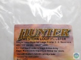 Hunter western loop holster