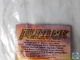 Hunter leather hip holster