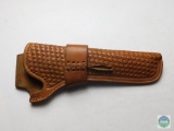 Lawerence tooled leather holster