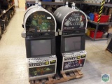 Pallet of 4 Touchscreen Slot Machines