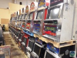 Mixed Lot of Monitor and Touchscreen Slot Machines