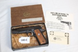 Colt MK IV Series 70 9mm Luger Pistol w/Original Box;