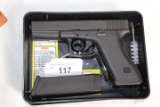 Glock 17 9mm Pistol with 10 Round Magazine and Box.