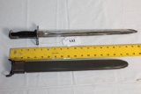 US Military Bayonet w/Scabbard.