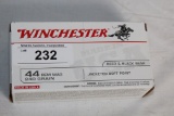 50 Rounds of Winchester .44 REM MAG 240 Gr. Ammo.