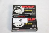 100 Rounds of Wolf .30 Carbine Ammo.