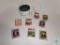 Large lot of scented wax cubes and warmer