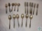 Large lot of silver plate flatware