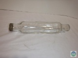 Antique Roll-Rite glass rolling pin