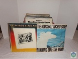 Large lot of LP records