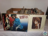 Large lot of LP records