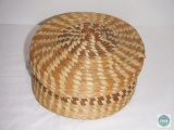 Sweetgrass basket - handmade with lid