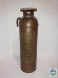 Antique Fastfome brass fire extinguisher