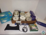 Large lot of CD/DVD and office items