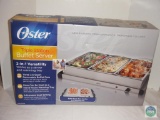 NEW - Oster Triple station Buffet Server