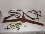 Leather horse - equestrian items