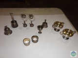 Mixed lot of silver plate items